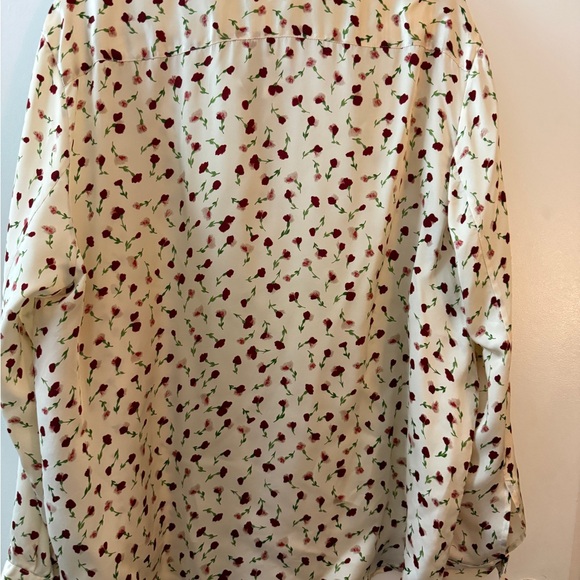KHAITE Argo Floral Blouse EUC - Picture 3 of 6